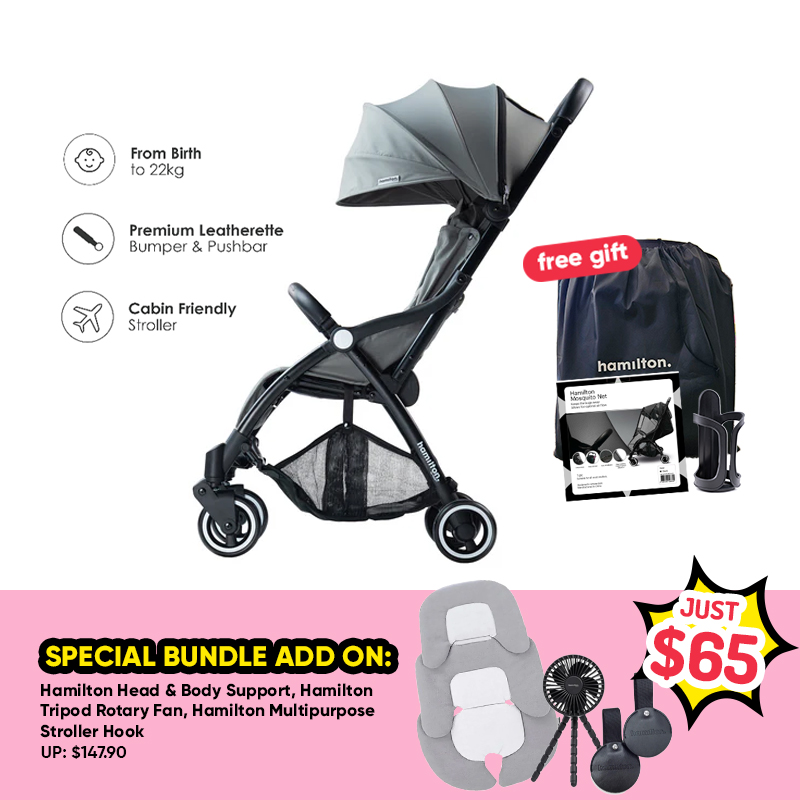 [NEW LAUNCH] Hamilton X1 Lite Magicfold Stroller